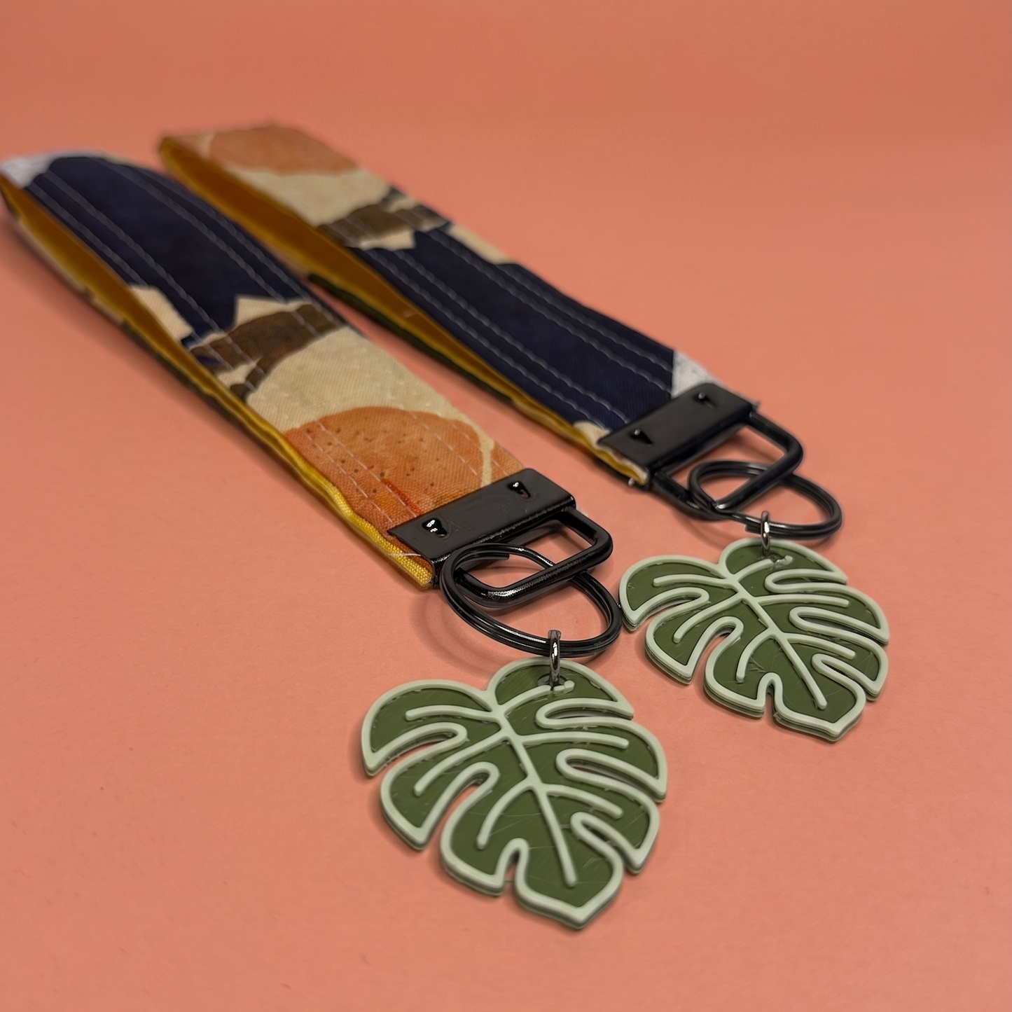 Tropical Like It’s Hot Keychain 🦜